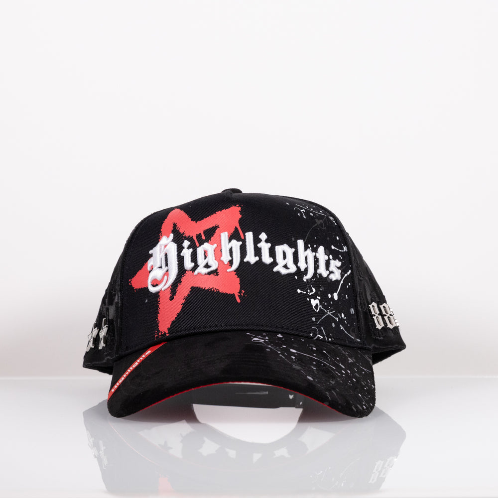 Highlights Trucker Hat - Black