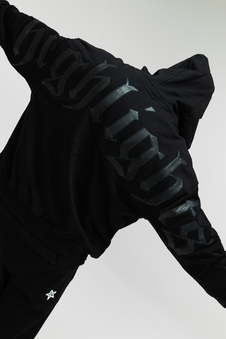 Chapter 1 Hoodie Black-Black