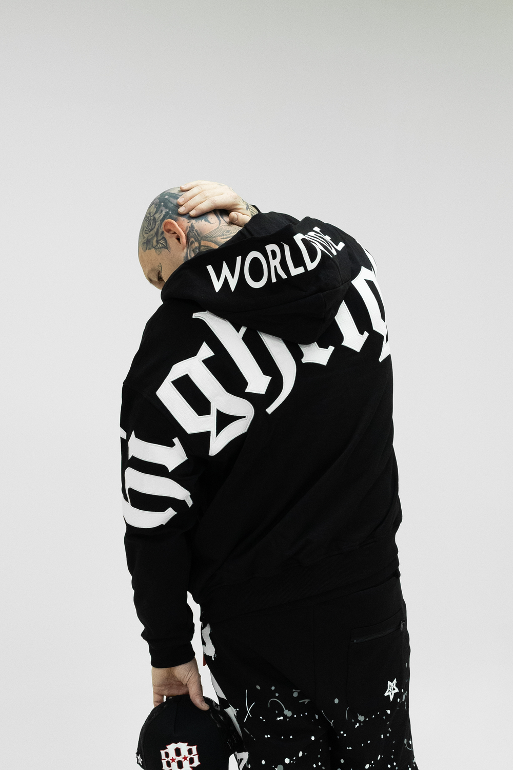 Chapter 1 Hoodie Black-White