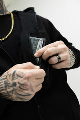 Chapter 1 Hoodie Black-Black