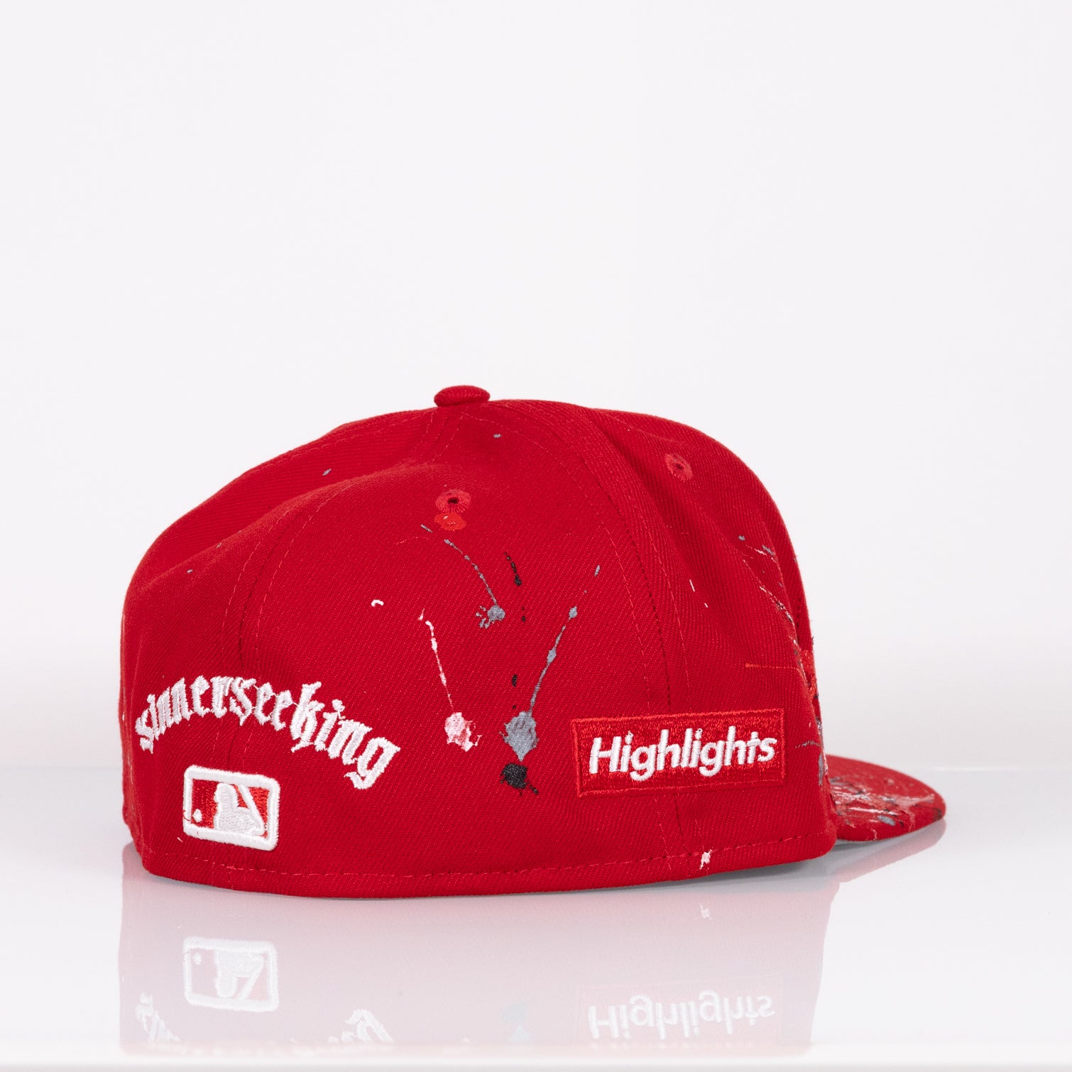 Highlights x Sinner Seeking x New Era Hat - Red