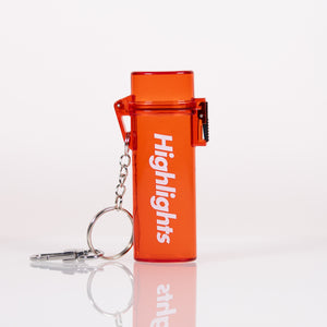Highlights Lighter Case - Red