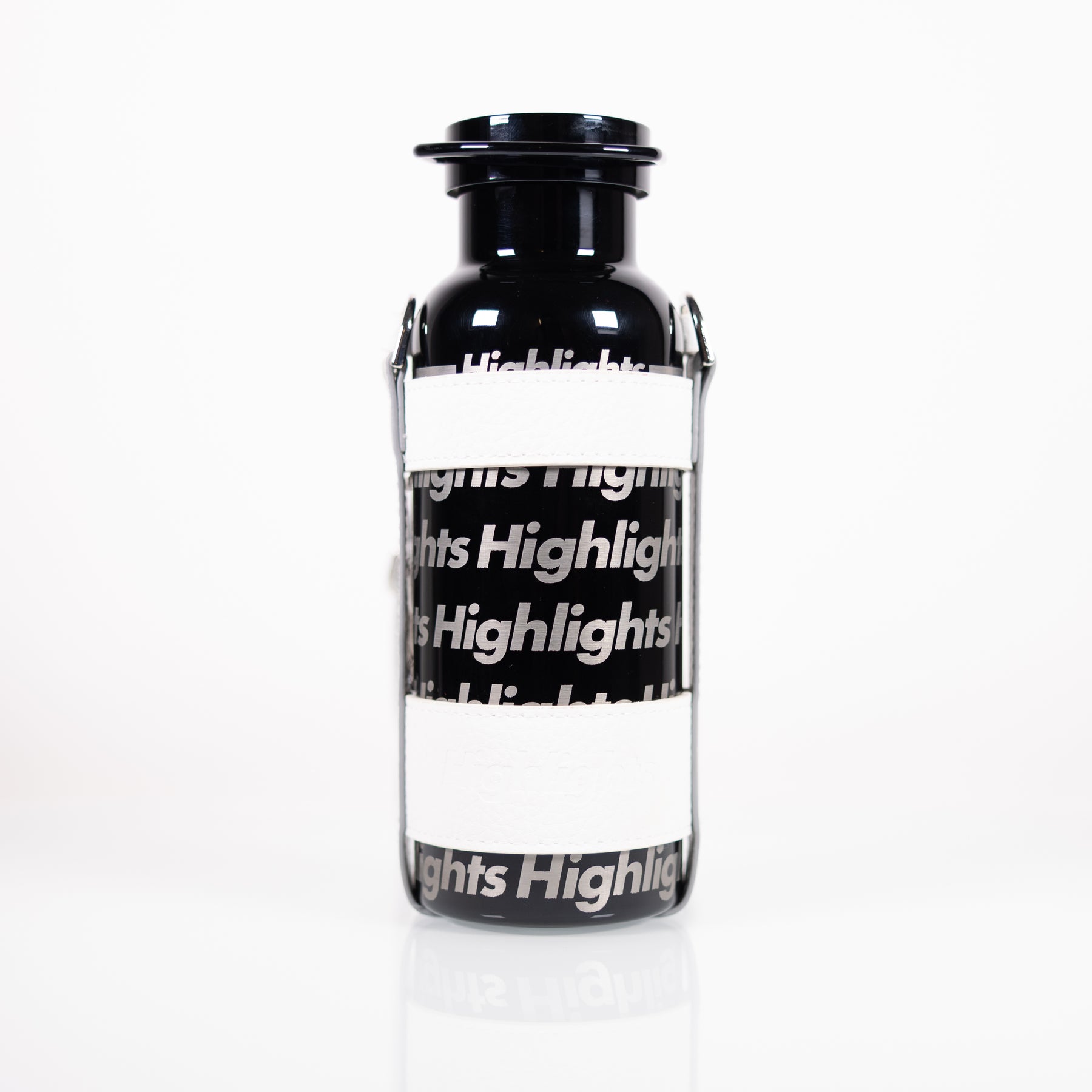 Highlights Aluminum Water Bottle - Black