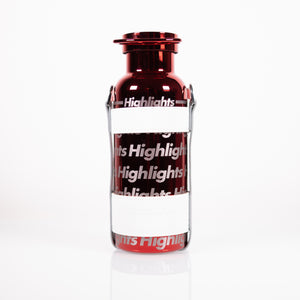 Highlights Aluminum Water Bottle - Red