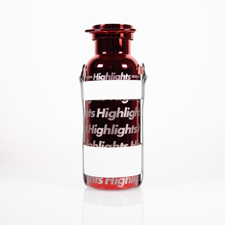 Highlights Aluminum Water Bottle - Red