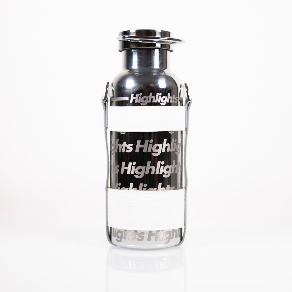 Highlights Aluminum Water Bottle - Silver