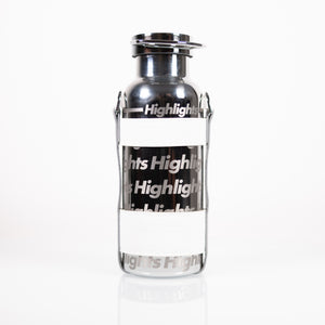 Highlights Aluminum Water Bottle - Silver