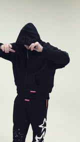 Chapter 1 Hoodie Black-Black